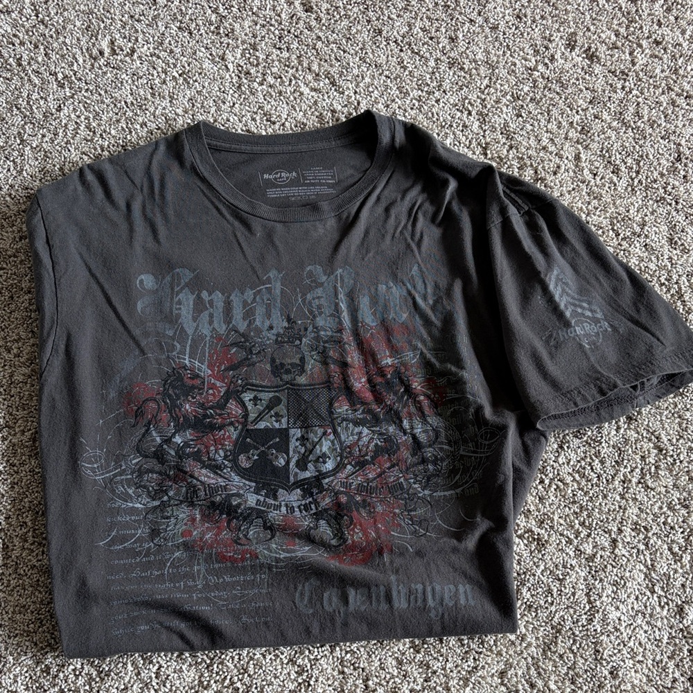 Hard Rock Cafe Copenhagen T-shirt - Men's Large